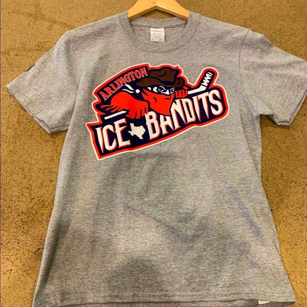 ICE BANDITS GRAY T-SHIRT